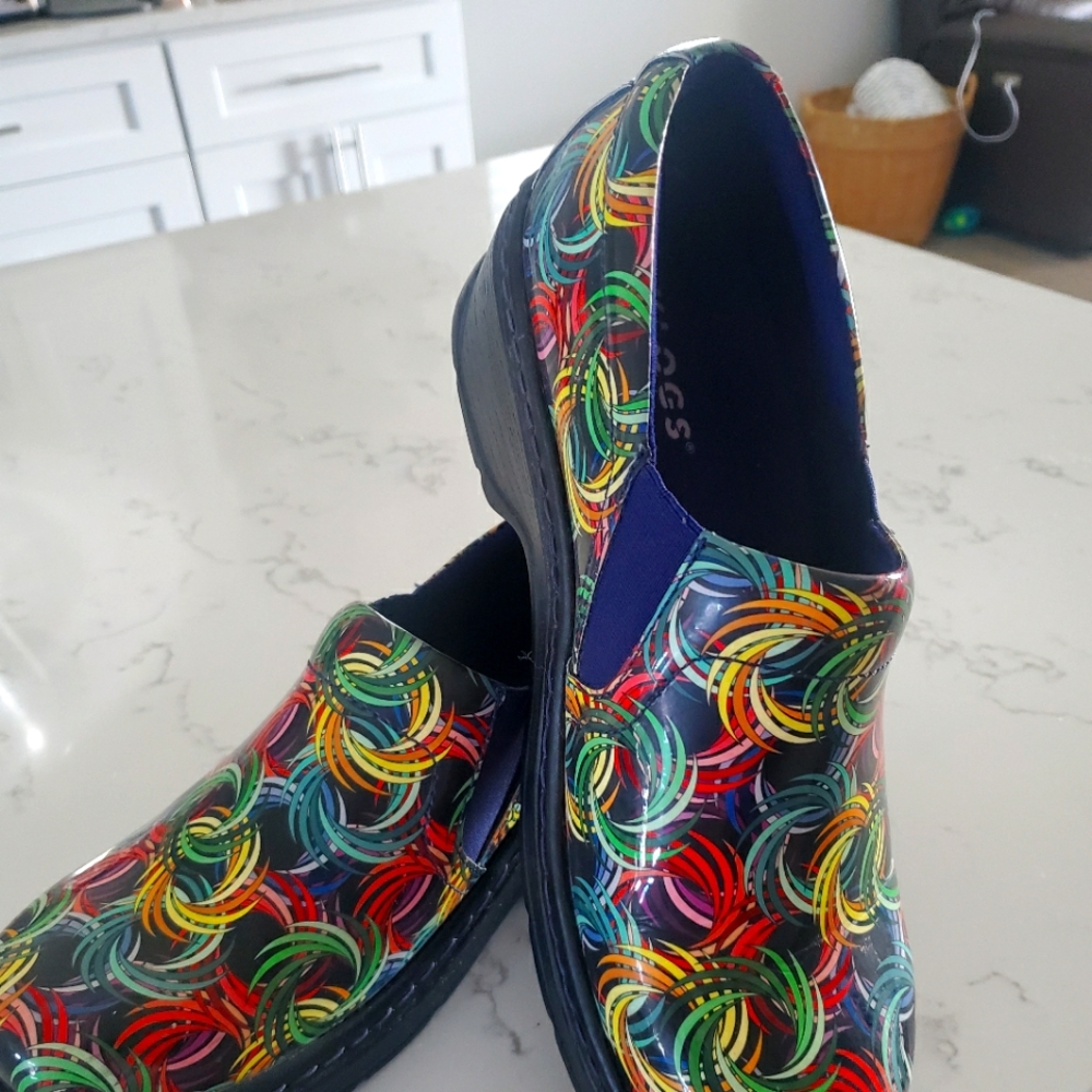 Klogs leather non slip shoes